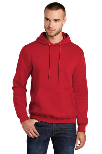 Port & Company Tall Core Fleece Pullover Hooded Sweatshirt PC78HT Red
