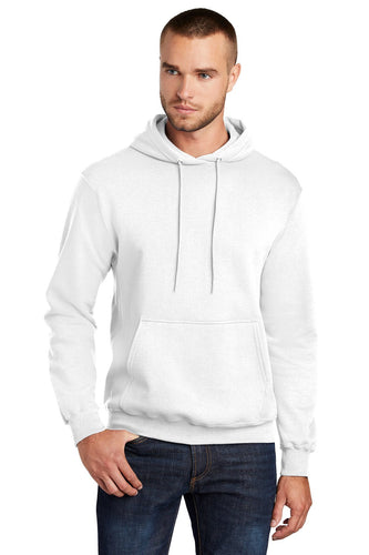 Port & Company Tall Core Fleece Pullover Hooded Sweatshirt PC78HT White