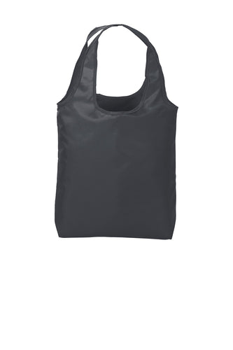 port authority ultra-core shopper tote bg416 graphite grey