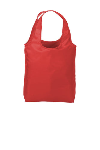 port authority ultra-core shopper tote bg416 true red