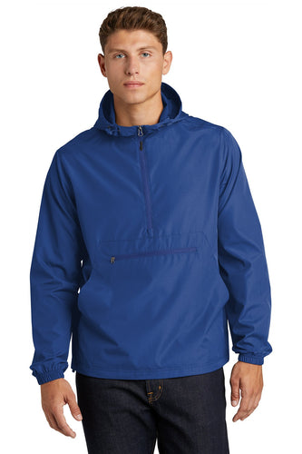 Sport-Tek Packable Anorak JST66 True Royal