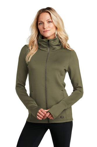 OGIO ENDURANCE Ladies Modern Performance Full-Zip LOE703 Deep Olive