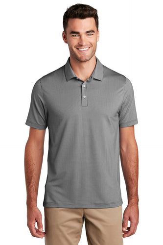 Port Authority Gingham Polo K646 Black/ White