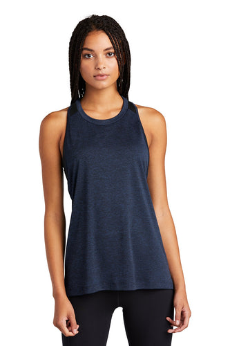 Sport-Tek Ladies Endeavor Tank LST466 Dark Royal Heather/ Black