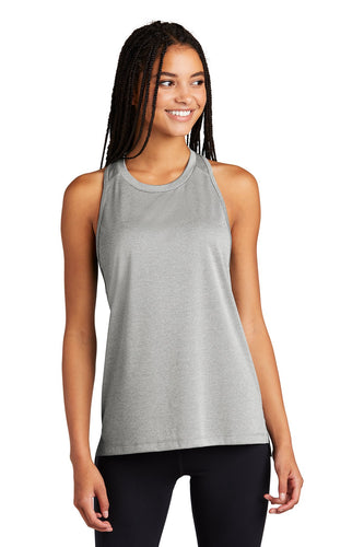 Sport-Tek Ladies Endeavor Tank LST466 Light Grey Heather/ Light Grey