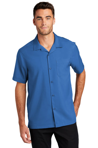 Port Authority True Blue W400 custom embroidered shirts