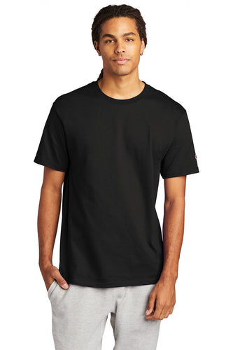 champion heritage jersey tee t425 s black