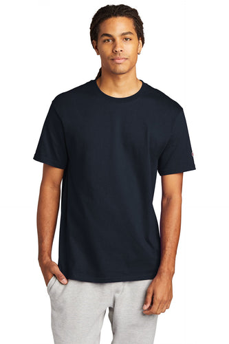 champion heritage jersey tee t425 s navy