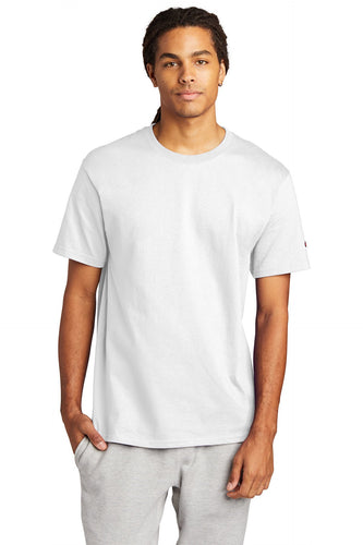 champion heritage jersey tee t425 s white