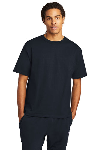 champion heritage jersey tee t105 s navy