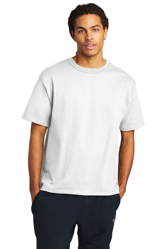champion heritage jersey tee t105 s white