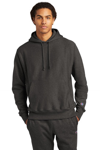 Champion Reverse Weave Hooded Sweatshirt S101 Charcoal Heather