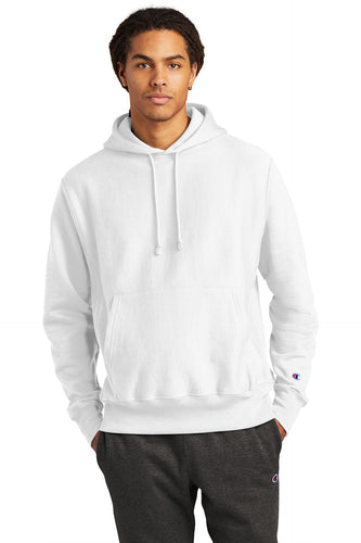 Champion Reverse Weave Hooded Sweatshirt S101 White