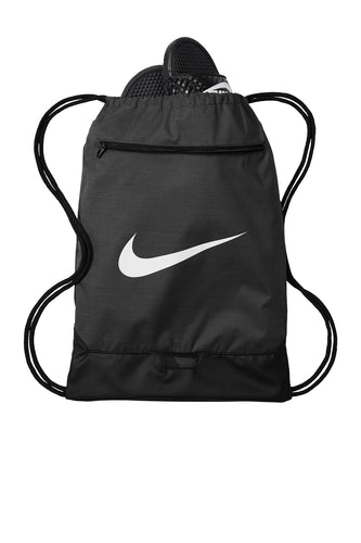 nike brasilia gym sack ba5953 black