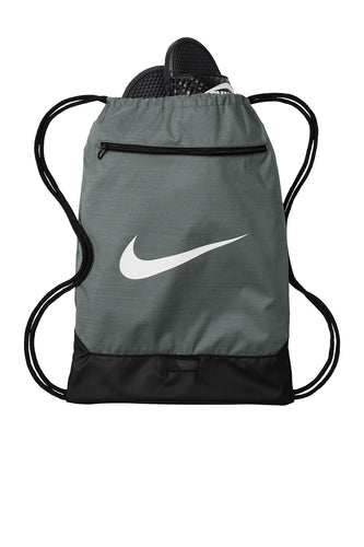 nike brasilia gym sack ba5953 flint grey