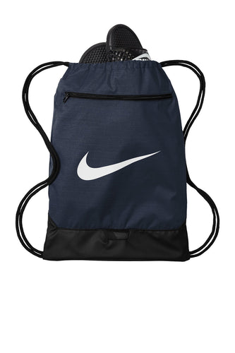 nike brasilia gym sack ba5953 midnight navy