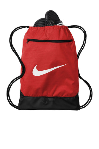 nike brasilia gym sack ba5953 university red