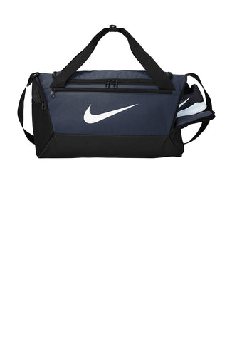 nike small brasilia duffel ba5957 midnight navy