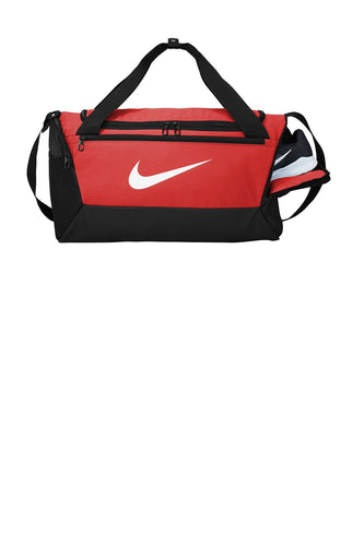 nike small brasilia duffel ba5957 university red