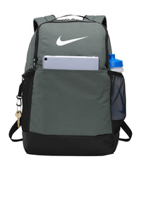nike brasilia backpack ba5954 flint grey