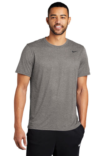 nike legend tee 727982 carbon heather