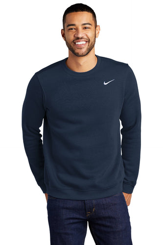 nike navy cj1614 custom logo sweatshirts embroidered