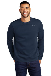 nike navy cj1614 custom logo sweatshirts embroidered