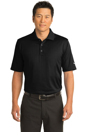 nike black 244620 dri fit polo shirts custom
