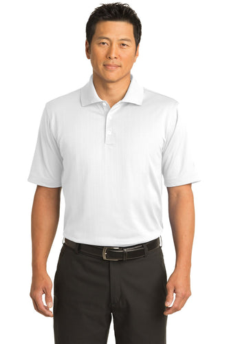nike white 244620 dri fit polo shirts custom