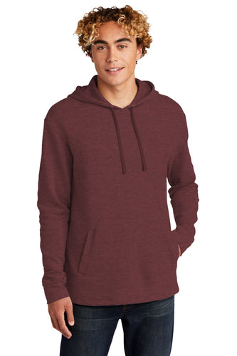 custom embroidered sweatshirts Next Level Heather Maroon NL9300