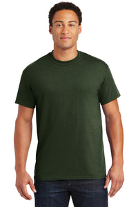 gildan dryblend cotton poly t shirt 8000 forest