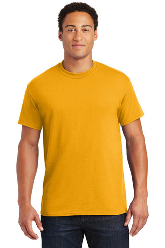 gildan dryblend cotton poly t shirt 8000 gold