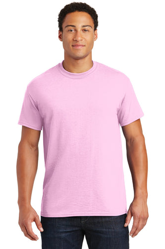 gildan dryblend cotton poly t shirt 8000 light pink
