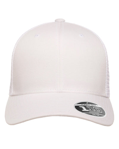 Flexfit Adult 110 Mesh Cap White
