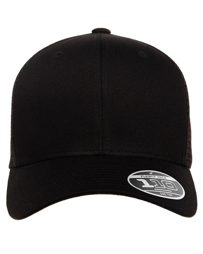 Flexfit Adult 110 Mesh Cap Black