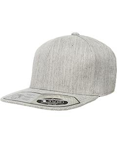 flexfit_110f_heather grey_company_logo_headwear