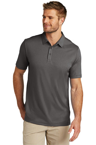 custom logo polo shirts TravisMathew Quiet Shade Grey Heather TM1MU410