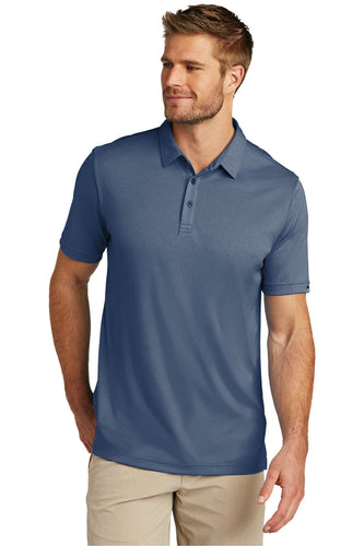 custom logo polo shirts TravisMathew Vintage Indigo Black TM1MU410