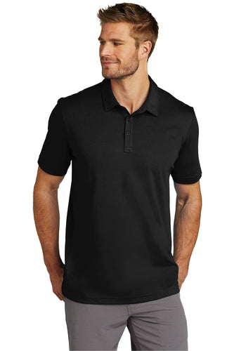 custom polo shirts with logo TravisMathew Black TM1MU411