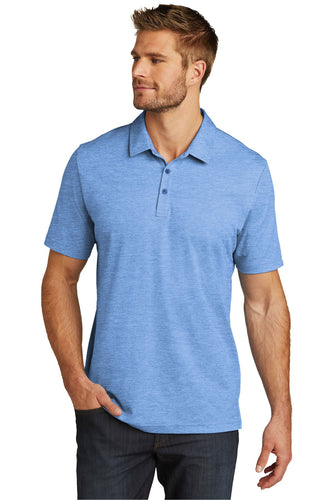 custom embroidered polo shirts TravisMathew Classic Blue Heather TM1MU412
