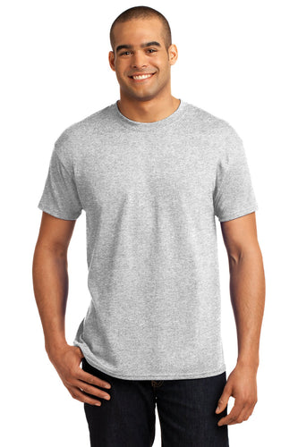 hanes ecosmart 50 50 cotton/poly t shirt 5170 ash