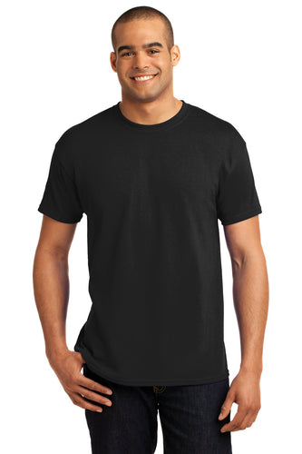 hanes ecosmart 50 50 cotton/poly t shirt 5170 black