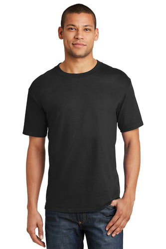 hanes beefy cotton t shirt 5180 black