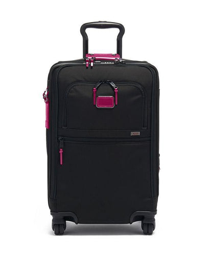 International Office 4 Wheeled Carry On 1227442777 Metallic Pink