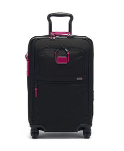International Office 4 Wheeled Carry On 1227442777 Metallic Pink