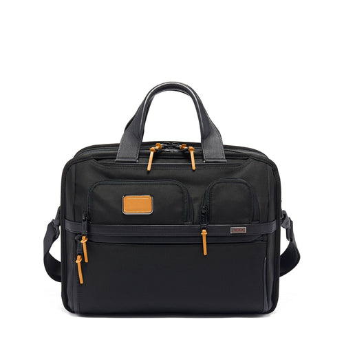 TUMI T Pass Expandable Laptop Brief 1232261847 Tan