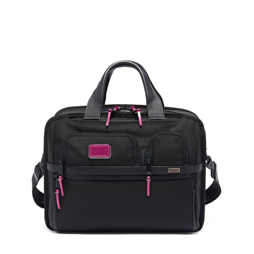 TUMI T Pass Expandable Laptop Brief 1232262777 Metallic Pink