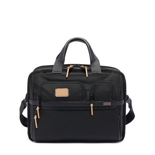 TUMI T Pass Expandable Laptop Brief 1232267499 Grey Highlands Print
