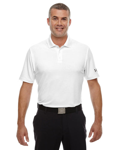 Under Armour White 1261172 custom business polo shirts