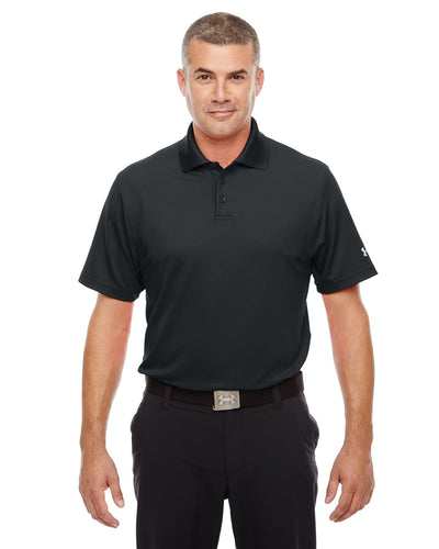 Under Armour Corp Performance Polo Black 1261172